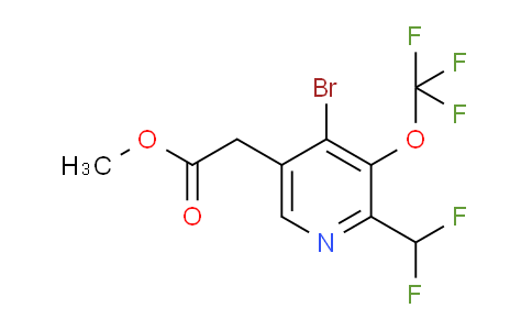 AM22934 | 1806078-82-9 | Methyl 4-bromo-2-(difluoromethyl)-3-(trifluoromethoxy)pyridine-5-acetate