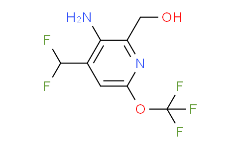 AM229342 | 1804603-22-2 | 3-Amino-4-(difluoromethyl)-6-(trifluoromethoxy)pyridine-2-methanol