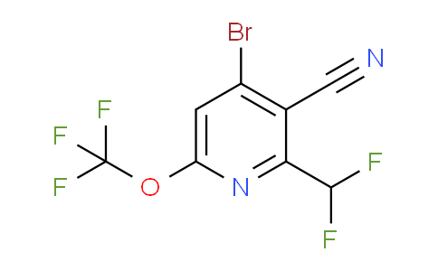 AM229346 | 1803979-26-1 | 4-Bromo-3-cyano-2-(difluoromethyl)-6-(trifluoromethoxy)pyridine