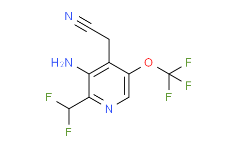AM229347 | 1806001-56-8 | 3-Amino-2-(difluoromethyl)-5-(trifluoromethoxy)pyridine-4-acetonitrile