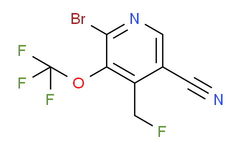 AM229349 | 1806102-71-5 | 2-Bromo-5-cyano-4-(fluoromethyl)-3-(trifluoromethoxy)pyridine