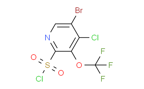 5-Bromo-4-chloro-3-(trifluoromethoxy)pyridine-2-sulfonyl chloride