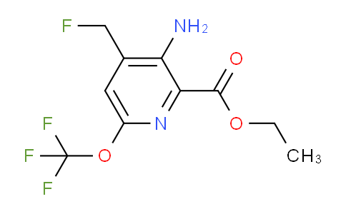 AM229360 | 1806129-81-6 | Ethyl 3-amino-4-(fluoromethyl)-6-(trifluoromethoxy)pyridine-2-carboxylate