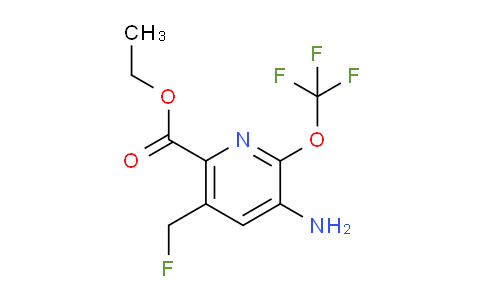 AM229361 | 1806129-90-7 | Ethyl 3-amino-5-(fluoromethyl)-2-(trifluoromethoxy)pyridine-6-carboxylate