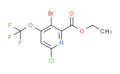 AM229369 | 1806111-09-0 | Ethyl 3-bromo-6-chloro-4-(trifluoromethoxy)pyridine-2-carboxylate