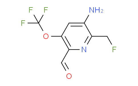 AM229372 | 1804466-69-0 | 3-Amino-2-(fluoromethyl)-5-(trifluoromethoxy)pyridine-6-carboxaldehyde
