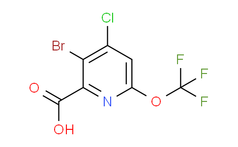 AM229375 | 1806015-00-8 | 3-Bromo-4-chloro-6-(trifluoromethoxy)pyridine-2-carboxylic acid
