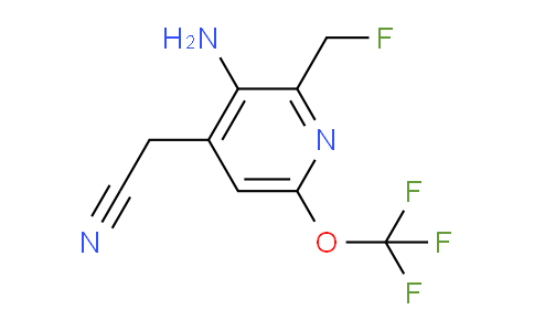 AM229379 | 1806210-78-5 | 3-Amino-2-(fluoromethyl)-6-(trifluoromethoxy)pyridine-4-acetonitrile
