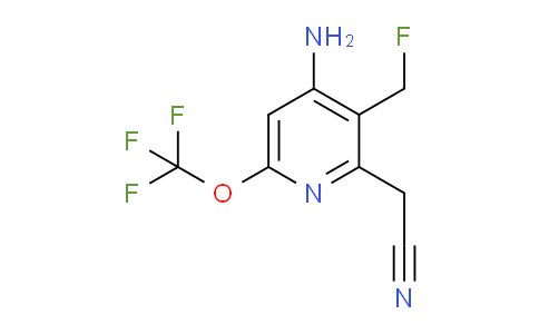 AM229383 | 1804482-04-9 | 4-Amino-3-(fluoromethyl)-6-(trifluoromethoxy)pyridine-2-acetonitrile