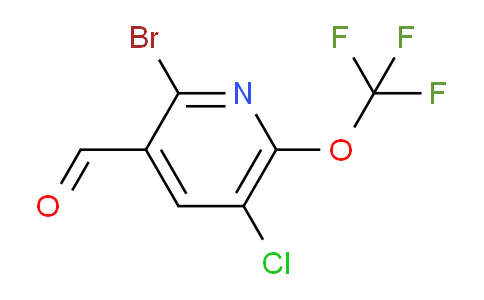 AM229387 | 1806014-85-6 | 2-Bromo-5-chloro-6-(trifluoromethoxy)pyridine-3-carboxaldehyde