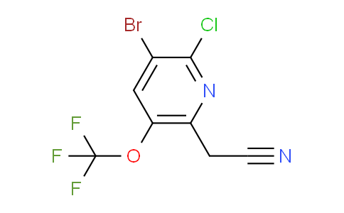 AM229389 | 1806082-55-2 | 3-Bromo-2-chloro-5-(trifluoromethoxy)pyridine-6-acetonitrile