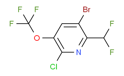 AM229392 | 1806198-84-4 | 3-Bromo-6-chloro-2-(difluoromethyl)-5-(trifluoromethoxy)pyridine