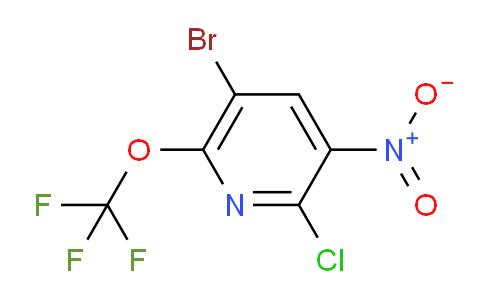 5-Bromo-2-chloro-3-nitro-6-(trifluoromethoxy)pyridine