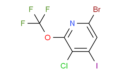 6-Bromo-3-chloro-4-iodo-2-(trifluoromethoxy)pyridine