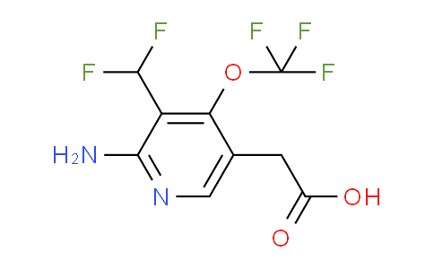 AM229427 | 1804603-52-8 | 2-Amino-3-(difluoromethyl)-4-(trifluoromethoxy)pyridine-5-acetic acid