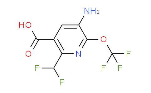 AM229428 | 1803602-94-9 | 3-Amino-6-(difluoromethyl)-2-(trifluoromethoxy)pyridine-5-carboxylic acid