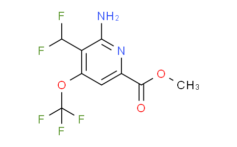 AM229429 | 1803431-37-9 | Methyl 2-amino-3-(difluoromethyl)-4-(trifluoromethoxy)pyridine-6-carboxylate