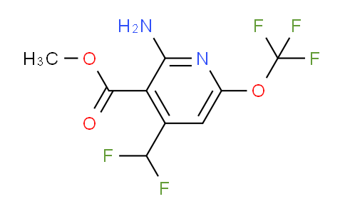 AM229430 | 1803991-19-6 | Methyl 2-amino-4-(difluoromethyl)-6-(trifluoromethoxy)pyridine-3-carboxylate