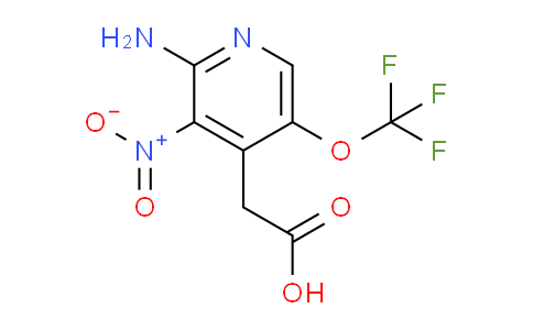 2-Amino-3-nitro-5-(trifluoromethoxy)pyridine-4-acetic acid