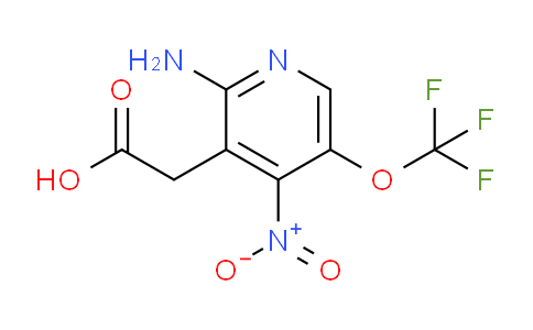 2-Amino-4-nitro-5-(trifluoromethoxy)pyridine-3-acetic acid