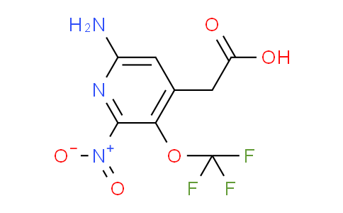 6-Amino-2-nitro-3-(trifluoromethoxy)pyridine-4-acetic acid