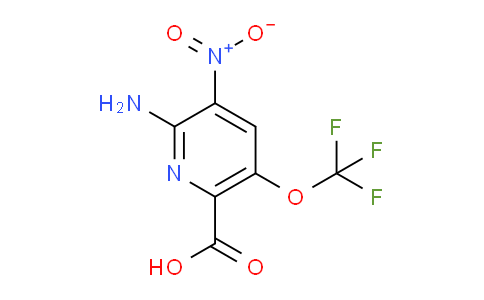 AM229459 | 1804599-61-8 | 2-Amino-3-nitro-5-(trifluoromethoxy)pyridine-6-carboxylic acid