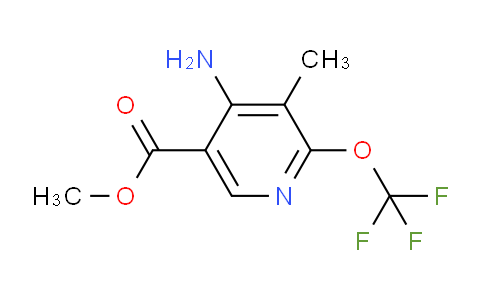 Methyl 4-amino-3-methyl-2-(trifluoromethoxy)pyridine-5-carboxylate