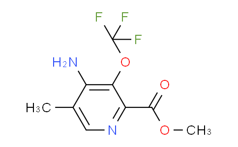 AM229473 | 1804527-92-1 | Methyl 4-amino-5-methyl-3-(trifluoromethoxy)pyridine-2-carboxylate