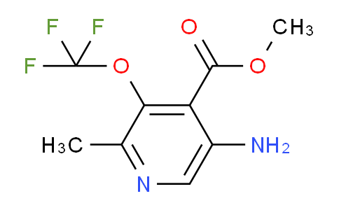 Methyl 5-amino-2-methyl-3-(trifluoromethoxy)pyridine-4-carboxylate