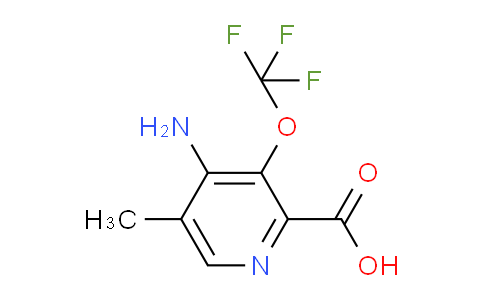 AM229478 | 1803983-89-2 | 4-Amino-5-methyl-3-(trifluoromethoxy)pyridine-2-carboxylic acid