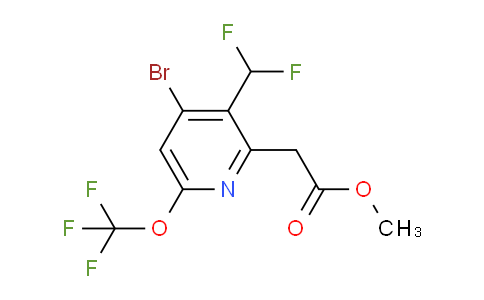 AM22948 | 1806238-16-3 | Methyl 4-bromo-3-(difluoromethyl)-6-(trifluoromethoxy)pyridine-2-acetate