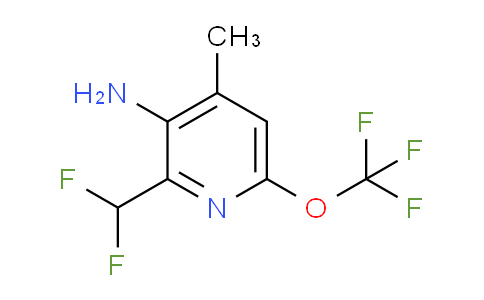 AM229486 | 1803627-31-7 | 3-Amino-2-(difluoromethyl)-4-methyl-6-(trifluoromethoxy)pyridine