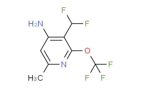 AM229488 | 1805963-20-5 | 4-Amino-3-(difluoromethyl)-6-methyl-2-(trifluoromethoxy)pyridine