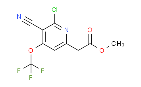 AM22949 | 1804638-06-9 | Methyl 2-chloro-3-cyano-4-(trifluoromethoxy)pyridine-6-acetate