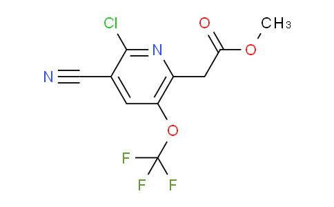 AM22950 | 1806196-83-7 | Methyl 2-chloro-3-cyano-5-(trifluoromethoxy)pyridine-6-acetate
