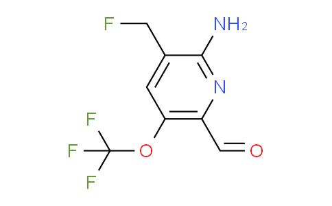 AM229501 | 1804482-99-2 | 2-Amino-3-(fluoromethyl)-5-(trifluoromethoxy)pyridine-6-carboxaldehyde