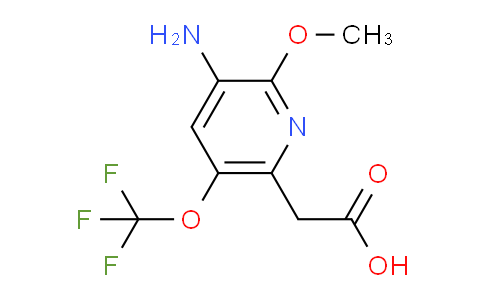 3-Amino-2-methoxy-5-(trifluoromethoxy)pyridine-6-acetic acid