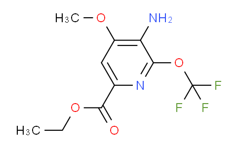 AM229510 | 1804525-78-7 | Ethyl 3-amino-4-methoxy-2-(trifluoromethoxy)pyridine-6-carboxylate