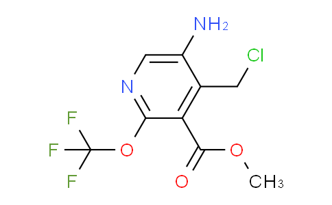 AM229511 | 1805989-81-4 | Methyl 5-amino-4-(chloromethyl)-2-(trifluoromethoxy)pyridine-3-carboxylate