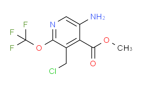 AM229512 | 1806127-91-2 | Methyl 5-amino-3-(chloromethyl)-2-(trifluoromethoxy)pyridine-4-carboxylate