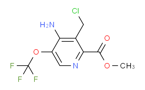 AM229513 | 1803988-30-8 | Methyl 4-amino-3-(chloromethyl)-5-(trifluoromethoxy)pyridine-2-carboxylate