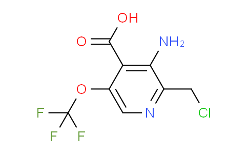 AM229516 | 1804538-24-6 | 3-Amino-2-(chloromethyl)-5-(trifluoromethoxy)pyridine-4-carboxylic acid