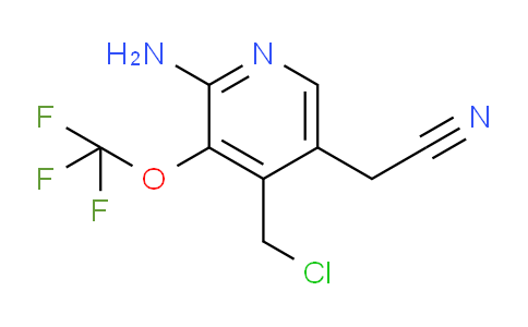 AM229525 | 1804471-18-8 | 2-Amino-4-(chloromethyl)-3-(trifluoromethoxy)pyridine-5-acetonitrile