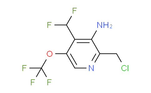AM229532 | 1806104-76-6 | 3-Amino-2-(chloromethyl)-4-(difluoromethyl)-5-(trifluoromethoxy)pyridine