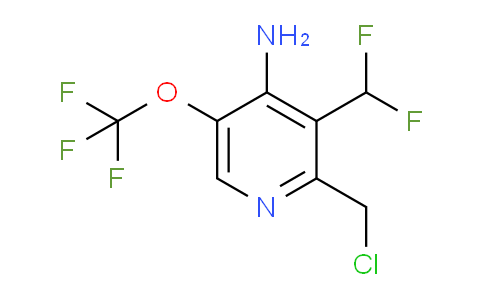 AM229533 | 1804021-54-2 | 4-Amino-2-(chloromethyl)-3-(difluoromethyl)-5-(trifluoromethoxy)pyridine