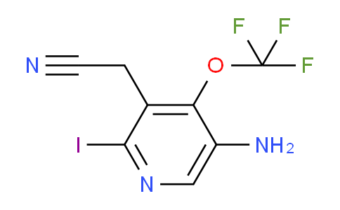 AM229544 | 1804577-36-3 | 5-Amino-2-iodo-4-(trifluoromethoxy)pyridine-3-acetonitrile