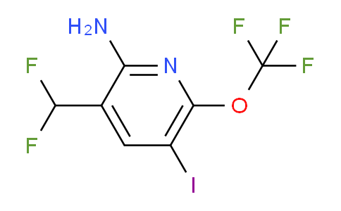 AM229549 | 1804023-44-6 | 2-Amino-3-(difluoromethyl)-5-iodo-6-(trifluoromethoxy)pyridine