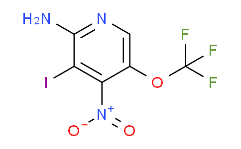 2-Amino-3-iodo-4-nitro-5-(trifluoromethoxy)pyridine