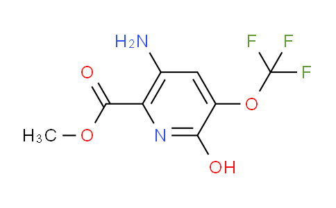 Methyl 5-amino-2-hydroxy-3-(trifluoromethoxy)pyridine-6-carboxylate