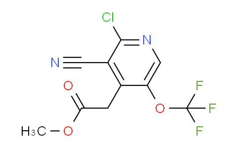 AM22956 | 1803655-31-3 | Methyl 2-chloro-3-cyano-5-(trifluoromethoxy)pyridine-4-acetate